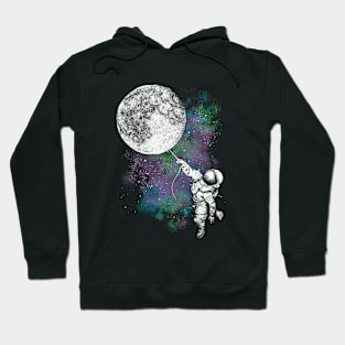 Moon balloon Hoodie